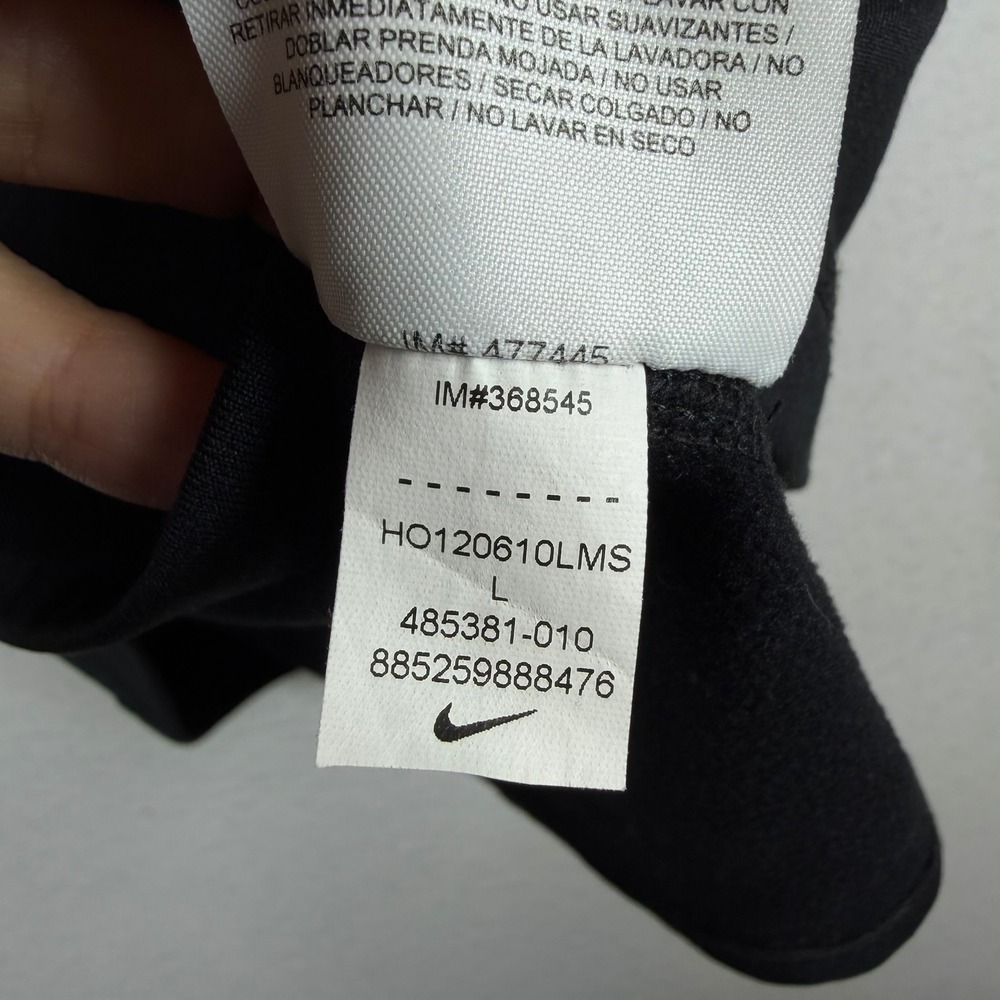 Nike Pro Dri-FIT Womens Black Cowl Neck Long Sleeve Training Top 485381-010 L - Picture 12 of 12